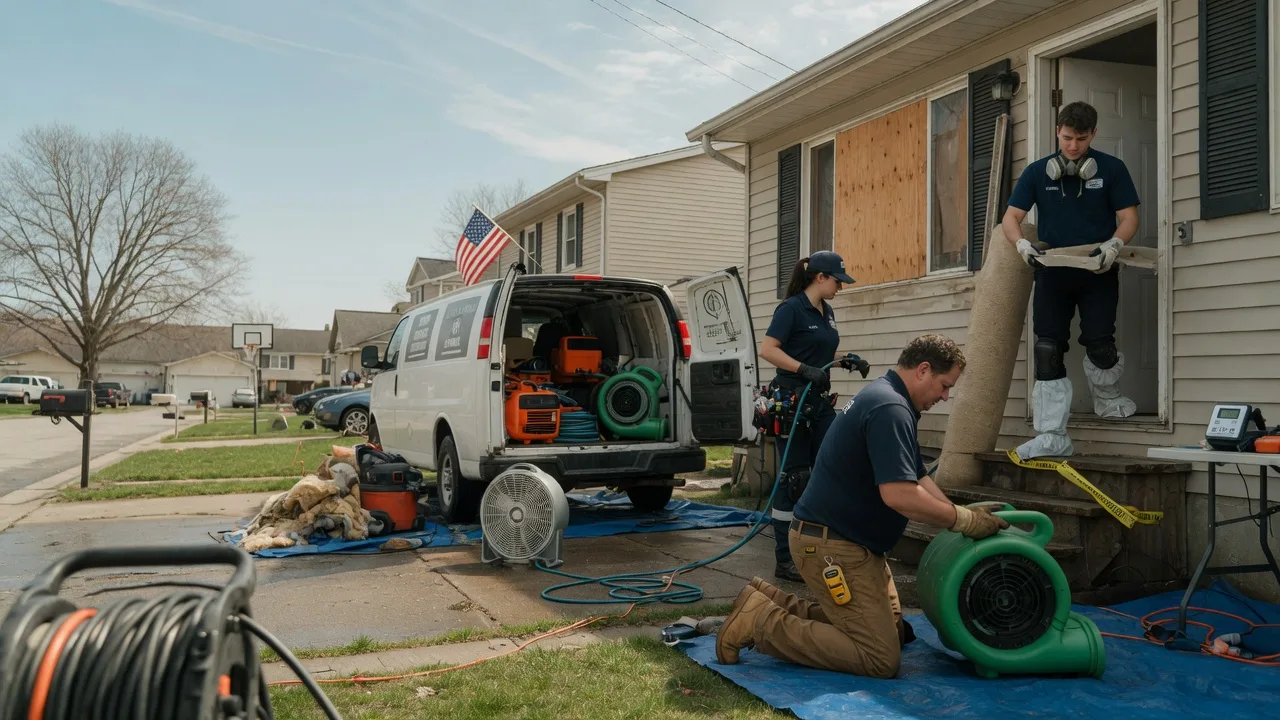Water Damage Restoration in Baroda, MI near me